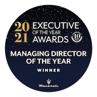 2021 Executive of The Year Awards Managing Director of The Year.
