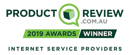 ProductReview 2019 Awards Winner for Internet Service Providers.