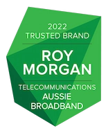 Roy Morgan 2022 Trusted Brand in Telecommunications.